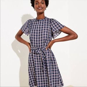 Loft ~ American Plaid Dress